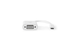 Cable Adaptador USB-C™ - USB-C™ Macho - VGA Hembra - 0,2 m - Blanco - Nedis CCGB64851WT02