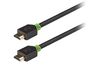 Cable de Alta Velocidad HDMI™ con Conector Ethernet HDMI™ a Conector HDMI™ de 0,50 m en gris