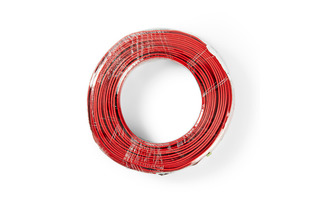 Cable de Altavoz - 2x 0,75 mm2 - 50,0 m - Brida - Negro/Rojo - Nedis CAGW0750BK500