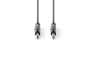 Cable de Audio Descompensado - 6,35 mm Macho - 6,35 mm Macho - 3,0 m - Gris - Nedis COTH23000GY3