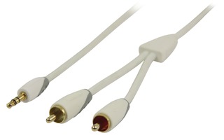Cable de audio portátil 3.5 mm de 2.00 m - Bandridge BBM22200W20