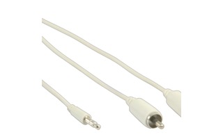 Cable de audio RCA a 3.5mm - Valueline VLMP22200W1.00