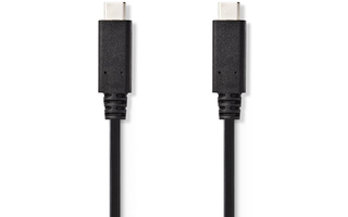 Cable de Carga y Sincronización (1.ª Generación) - USB-C™ Macho - USB-C™ Macho - 2,0 m - Negro -