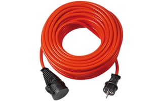 Cable de Extensión de Alimentación 20 m 3 x 1.5 mm² IP44 Rojo - Brennenstuhl 1161760
