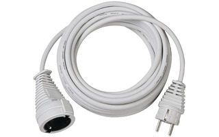 Cable de plástico 10m blanco H05VV-F 3G1,5 - Brennenstuhl 1168460
