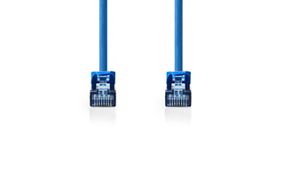 Cable de Red CAT6a SF/UTP - RJ45 Macho - RJ45 Macho - 3,0 m - Azul - Nedis CCGP85320BU30