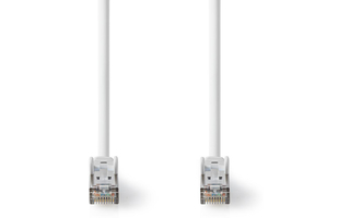 Cable de Red CAT8.1 S/FTP - RJ45 Macho a RJ45 Macho - 2,0 m - Blanco - Nedis CCGP85520WT20