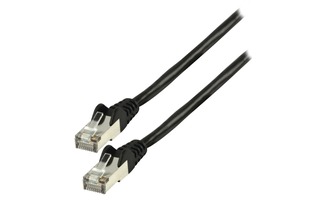 Cable de red FTP CAT 6 de 30.00m negro - Valueline VLCP85210B30
