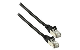 Cable de red FTP CAT 6 de 30.00m negro - Valueline VLCP85210B30