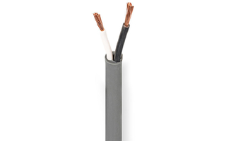 Cable Flexible para Altavoz - 2x 2,5 mm² - 100 m - En Bobina - Gris - Nedis COTR15031GY100