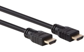 Cable HDMI 2.0 de alta velocidad con ethernet - conector macho a macho - cobre - 0.75 metros