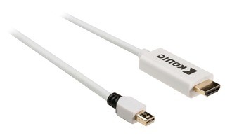 Cable Mini DisplayPort - HDMI™ de DisplayPort macho a Conector HDMI™ de 2,00 m en blanco
