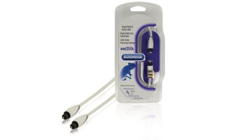 Cable óptico de audio digital Toslink de 1.00 m - Bandridge BBM25000W10
