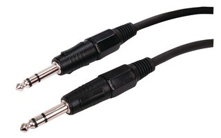 Cable para guitarra jack estéreo - jack estéreo de 6.00 m - HQ HQM-203/6