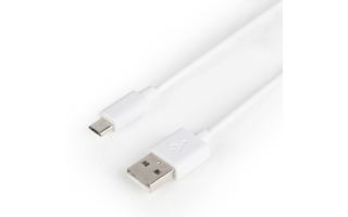 Cable USB 2.0 USB A Macho - Micro B Macho 1 m Blanco - Sweex SWMB60501W10
