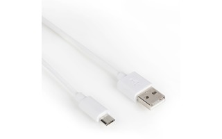 Cable USB 2.0 USB A Macho - Micro B Macho 1 m Blanco - Sweex SWMB60501W10