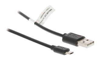 Cable USB 2.0, USB A Macho - Micro-USB B Macho, de 2 m