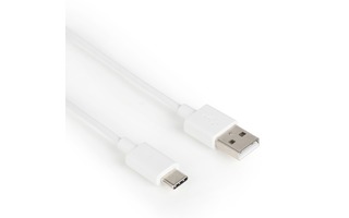 Cable USB 2.0 USB-C Macho - USB A Macho 1 m Blanco - Sweex SWMB60601W10