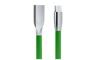 Cable USB TWIST Verde Micro USB (carga y datos) 2A 1m muvit life