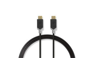 Cable USB - USB 3.2 Gen 1 - USB-C™ Macho - USB-C™ Macho - 5 Gbps - Chapado en oro - 2.00 m - Red