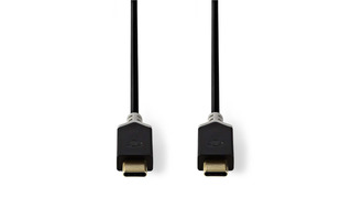 Cable USB - USB 3.2 Gen 1 - USB-C™ Macho - USB-C™ Macho - 5 Gbps - Chapado en oro - 2.00 m 