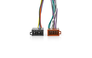Cables ISO Kenwood de 16 Pines - Conector de radio - 2x Conector de coche -  0,15 m - Varios colo - DJMania
