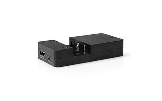 Imagenes de Cargador de batería universal - Cámara - USB - 3.6 V / 7.4 V - Negro - Nedis BACH01