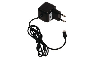 Cargador de CA micro USB, Micro USB macho - conector de CA doméstico, 1 m, de color negro 2.1A -