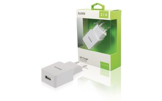 Cargador de Pared USB Blanco - Sweex CH-001WH