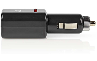 Cargador para Coche - 1,0 A - 2 salidas - USB - Negro - Nedis CCHAU102ABK