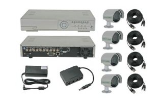 Imagenes de Juego promocional CCTV: DVR + 4 Camaras + Accesorios