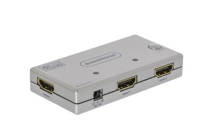Conmutador HDMI 2-Port Ultra HD Plata - Bandridge BBVSW3432