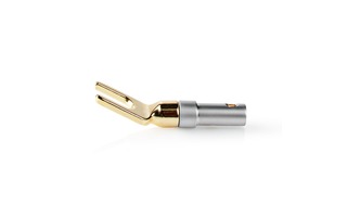 Imagenes de Connector Spade - Male - Metal - Silver - Nedis CAGC28900ME
