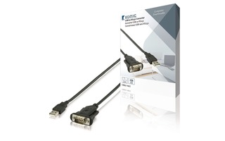 Conversor USB-serial de 1.80 m - König CABLE-146/2