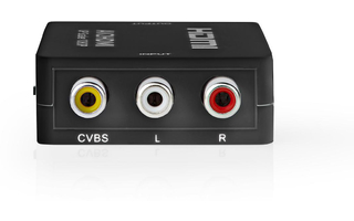 Conversor Vídeo Compuesto a HDMI™ - Unidireccional - 3x RCA (RWY) - Salida HDMI