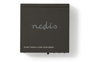 Convertidor SCART a HDMI - 1 toma - Entrada SCART - Salida HDMI - Nedis VCON3420AT