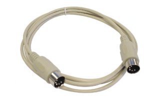 Cable Midi DIN5 MACHO - DIN5 MACHO ( 2m)