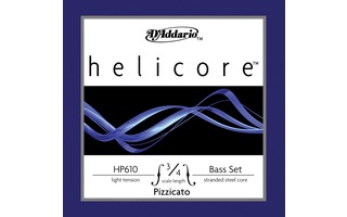D'Addario HP610 Helicore Pizz 3/4 L