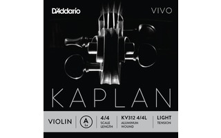 D'Addario KV312 4/4L Kaplan Vivo - La