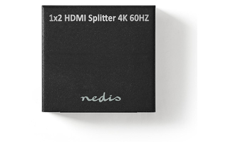 Divisor HDMI™ - 2 Puertos - 1x Entrada HDMI™ - 2x Salidas HDMI™ - 4K2K a 60 FPS / HDCP 2.2 - Ned