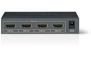 Divisor HDMI™ - 4 puertos - 1 entrada HDMI™ - 4 salidas HDMI™ - Nedis VSPL3404AT