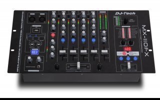 DJ Tech MX-110FX - mezclador 4 canales con efectos y USB