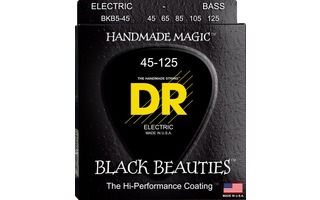DRStrings BKB5-45 Black Beauties