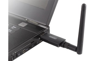 Eminent EM4577 - Adaptador inalámbrico USB 300N con antena externa