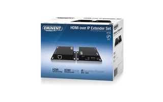 Eminent EM7880 - Extensor de señal HDMI sobre IP - Conjunto