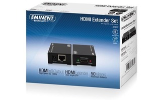 EMINENT - KIT EXTENSOR HDMI POR MEDIO DE CABLES UTP