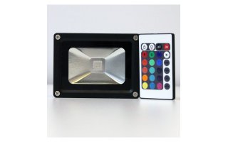 Foco LED RGB 10W - Mando a distancia Infrarojos