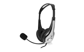 EwEnt EM3562 - Auriculares estéreo con micrófono y control de volumen