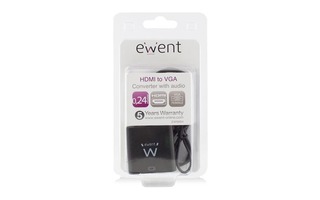 EWENT - HDMI® TO VGA CONVERTER WITH AUDIO