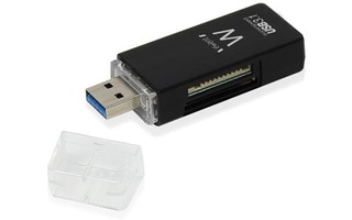 EWENT - LECTOR DE TARJETAS USB 3.1 PARA SD & Micro SD